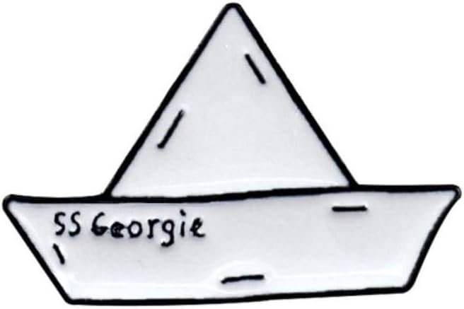 TTBDAN 3Pcs Creative Paper Boat Paper Plane Metal Enamel Brooch Love Wave Iceberg Drift Bottle Badge Pin Cute Jewelry Accessories,Style
