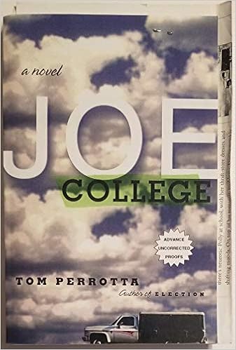 Joe College Perrotta Tom Amazon Com Books