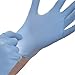 Shamrock Nitrile Disposable Gloves Blue - 5 mil, Powder-Free, Latex-Free, Rubber Cleaning Glove, Food Grade, Salon Use, Large, 80113