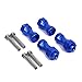 4Pcs 12mm Turn 17mm Wheel Hex Hub Adapter Extension Conversion for 1/10 RC Car and Upgrade 1/8 Tires