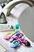 Farber Baby | Toddler Toothbrush (4 Pack) - Extra Soft Bristles, BPA Free, Soothing Teething Nub Ring Handle, 0-2 Years (Color Variety)