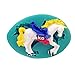 Yunko Carousel Horse Cake Decorating Tools Silicone Fondnt Mold Chocolate Candy Sugar Mould Unicorn Shape