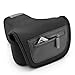 DSLR Camera Case by USA GEAR with Accessory Storage , Flexible Neoprene & Belt Loop - Works With Canon EOS-1D X Mark III , 80D , and Many Other DSLR & Mirrorless Cameras