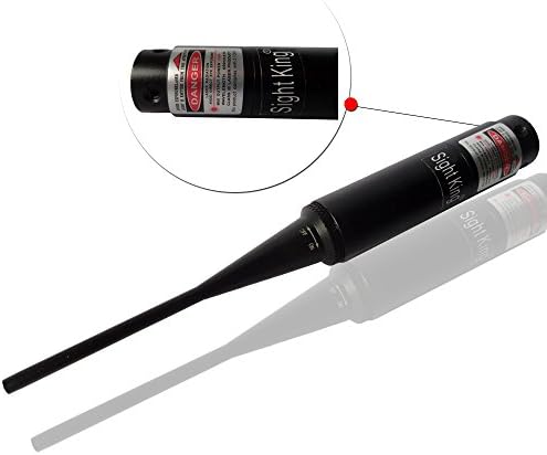 Sight King .22 to .50 Caliber Red Dot Laser Pistol Rifle Handgun Gauge Boresight