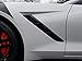 ZIC Corvette C7 460HP Vinyl Decal for Side Vent - Red and Silver (1 Decal)