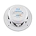 Pyle 6.5” Dual Waterproof Marine Speakers - 250W Outdoor Car/Boat Radio Stereo Speakers Waterproof/Weather Proof Marine Stereo Speakers System Pair- LED Light Mount Kit Speaker Wire Grill PLMRX68LEW