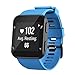 ANCOOL Compatible with Forerunner 35 Bands Soft Silicone Watch Band Sport Strap Replacement for Forerunner 35 Smartwatch (Sky Blue)