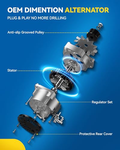 PHILTOP ALTERNATOR FOR FOR TOYOTA,2002-2003 CAMRY 3.0L,FOR LEXUS,2002-2003 ES300,OE 13956N, 13747, 13956, 270600A070, 1012117450, A2080, 2100452, 12369, 2139487, 1N9487, 90295551, 90295502, AL3312X