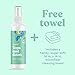 Asutra, 100% Natural and Organic Yoga Mat Cleaner, No Slippery Residue, Safe for All Mats, Cleans, Restores, Refreshes, Free Microfiber Cleaning Towel, Uplifting Eucalyptus Aroma, 4 Oz.