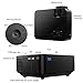 Projector(2019) XINDA 2000 Lumens Video Projector with 170″ Display 50,000 Hours LED Full HD Video Projector,Compatible with HDMI, VGA, USB, AV, SD for Home Theaterthumb 1