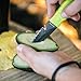 Gear Aid Akua Blunt Tip Rescue Knife with Serrated Blade and Sheath, Black, 3