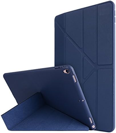 iPad Pro 11 2018 Case,Miya Slim Origami Style Smart Shell Multi-Fold Magnetic Stand Cover Lightweight Shockproof Soft Back Protective Case with Auto Wake/Sleep for iPad Pro 11 inch 2018,Dark Blue