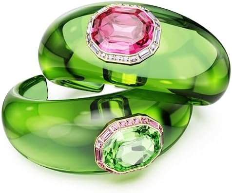 Amazon.com: Swarovski Dulcis set, Octagon cut, Pavé, Multicolored