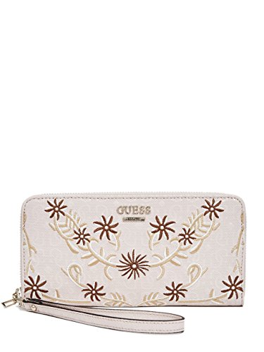 GUESS Arianna Embroidered Zip-Around Wallet