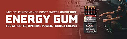 Ultimate Nutrition Blast Caps | Energy Gum, Pre-Workout | Fast Acting, 100mg Caffeine per Chew | Zero Calories, Zero Sugar, Zero Fats | Fortified with B Vitamins | Mint Flavor - 18 Shells (90 Pieces) - Thumbnail 3