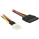 Delock Cable Power SATA 15&nbsp;Pin Male to Floppy 4