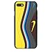 iPhone 3D Sean W/Undefeated Air Max 97 Shoe Case Official Print Textured Shock Absorbing Protective Sneaker Fashion Case (Yellow, iPhone 7+/8 Plus)
