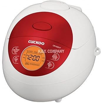 Amazon.com: Cuckoo CR-0655F Rice Cooker, 1.08 Liters / 1.5 Quarts