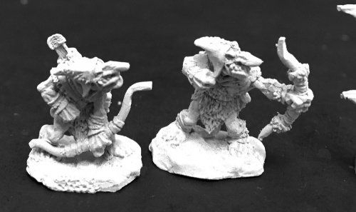 Cave Goblin Archers Miniature 25mm Heroic Scale Dark Heaven Legends Reaper Miniatures
