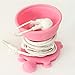 CiCy Pink Turtle Silicone Cell Phone Holder Suction Cup Stand Earphone Wrap Cable Headphone Cord Winder for iPhone/Ipad/Smart Phone/Tablet PC