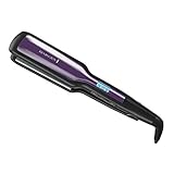 Remington Pro 1 ¾in Digital Heat Wide Flat Iron with Anti-Static Ceramic Technology, Purple, S5520 (Renewed)