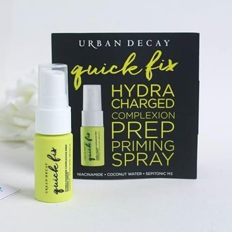 Urban Quick Fix Hydra Charged Complexion Prep Priming Spray 0.5 oz -Name Brand Perfume Sample-Vials Included-