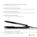 Panasonic Nanoe Hair Styling Iron EH-HS99-K, Flat Iron Hair Straightener with Ceramic Plates and Patented nanoe Technology for Smooth, Shiny Hair, 1 Countthumb 1