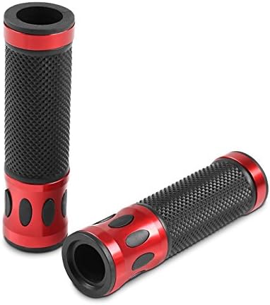 Handlebar Grips Kawasaki ZX-10R / ZX-12R / ZX-6R / 6R 636 / 7R / 9R Racetecs 5X red