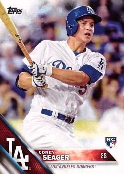 Amazon.com: 2016 Topps Baseball #85 Corey Seager Rookie Card – His 1st ...