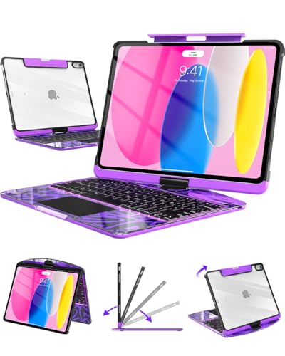Auupgo Transparent Keyboard Case Trackpad