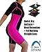 SISYAMA Neoprene Sauna Sweat Workout Weight Loss Hot Suit Women Pink (X-Large)
