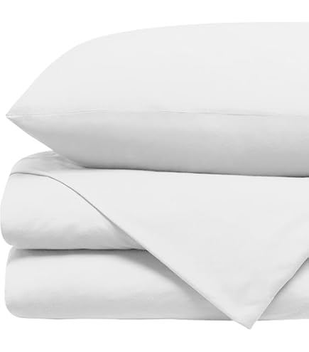 Sábana Ajustable Para Cama Infantil 75x150 Cm - Algodón Jersey, Color Blanco - Protección Colchón Niños 2-6 Años