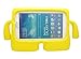 Tab 3, 7, Tab 4 Case, Kids Shock Proof Foam Case Cover Stand for Samsung Galaxy Tab 3, 7, Tab 4 (7.0) P3200/ T110/ T210/ T230 (Yellow)