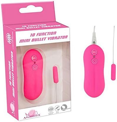 Adjustable Powerful 10 Frequency G-spot Stimulate Vibrating Egg Bullet Waterproof Vagina and Clitoris Stimulate Toy (Rose red 1)