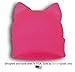 Pussy cat hat pink pussycat pink ear for men women March US Handmade pussy cat hat beanie (hot pink)