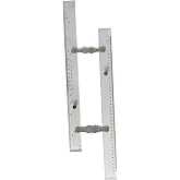 Marine Navigation Parallel Ruler, High Accuracy Clear Scale Mapping Points to Pull Parallel Ruler 450mm, Nautical Charts Parallel Ruler for Drawing (450mm)