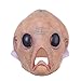Monstleo Latex Novelty Halloween Costume Mask Scary Horror Human Alien Head Mask