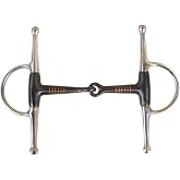 Schneiders FES Horse Bit Sweet Iron Snaffle 5 Full Cheek | Promotes Salivation and Responsiveness | Perfect for Younger Horses | Prevents Bit Pulling | Promotes Independent Side Movement