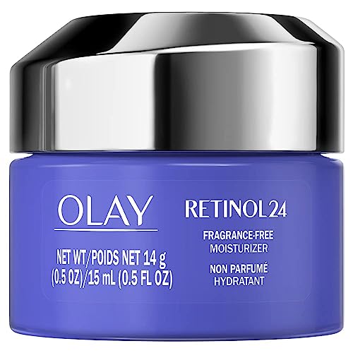 Olay Regenerist Retinol 24 + Peptide Night Face Moisturizer, Fragrance