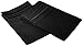 2pc Pillow Cases 90 GSM Microfiber - Available in Many Sizes and Many Colors,Full/Queen, Black