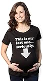 This Is My Last One Maternity T Shirt Funny Pregnancy Shirt Pregnant Tee