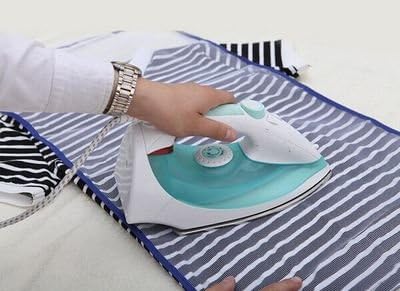 2 Pack Ironing Pads Protective Scorch Mesh Cloth,Melt Pressing Cloth for Easy Ironing Medium Size
