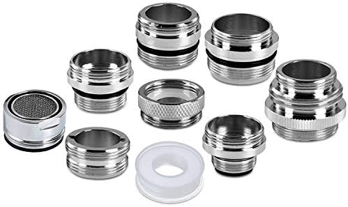 9 Pieces Faucet Adapter Kit
