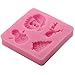 Let'S Diy Santa Claus Christmas Tree Cake Silicone Mold Fondant Decorating Baking Tools