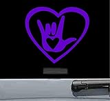 Sign language I love you Vinyl Decal Sticker