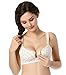 TANZKY Women's Comfort Nursing Underwear Front Button Underwire Bra