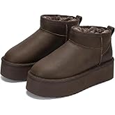 Project Cloud 100% Genuine Leather Ankle Boots for Women - Anti-Slip Memory Foam Insole Womens Boots - Lightweight Winter Womens Shoes, Ankle Booties for Women (Huggy)