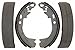 ACDelco Silver 14904B Bonded Rear Drum Brake Shoe Set
