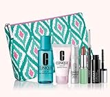 2017 NEW Clinique 7pc Skincare Makeup Gift Set Sculptwear Lift and Contour Serum for Face and Neck & More! ($75 Value)