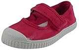Cienta Girl's 76777 Canvas Strap Cap Toe Mary Jane Flat Shoes